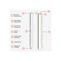 Стилус AirOn AirSens with charging case white for iPad (6126755813229) - уменьшенное изображение 4