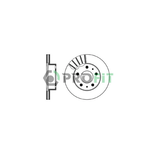 Гальмівний диск Profit 5010-0768 - изображение 1