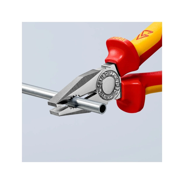 Плоскогубці KNIPEX комбіновані діелектричні VDE (03 06 160) - зображення 6