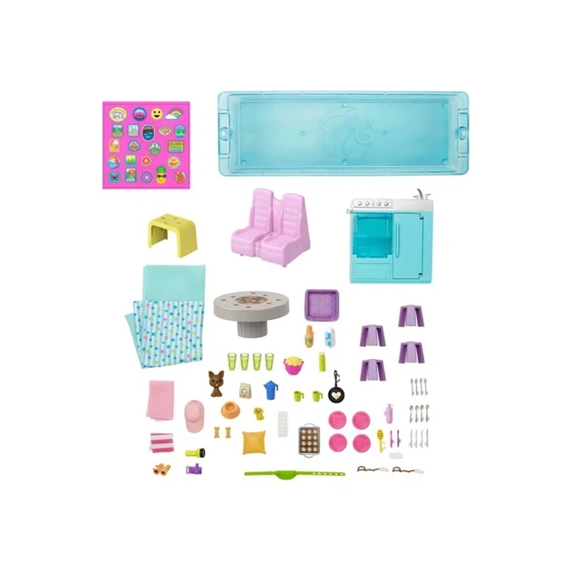 Аксесуар до ляльки Barbie Кемпер мрії з водною гіркою (HCD46) - picture 4