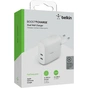 Зарядний пристрій Belkin 40W 2хUSB-С PD white (WCB006VFWH) - зменшене зображення 7
