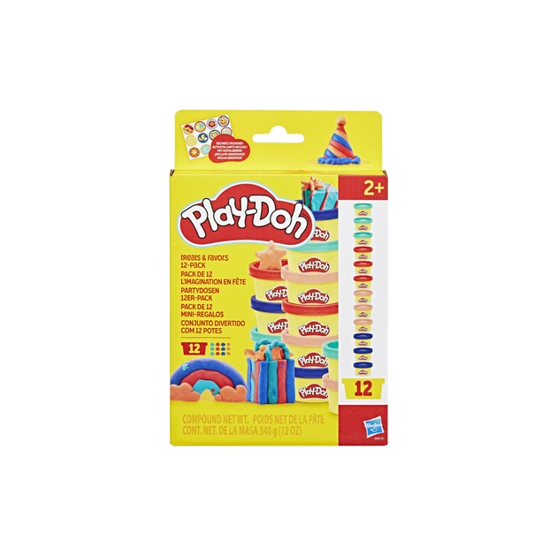 Пластилін Hasbro Play-Doh, 12 баночок (G0519) - зображення 1