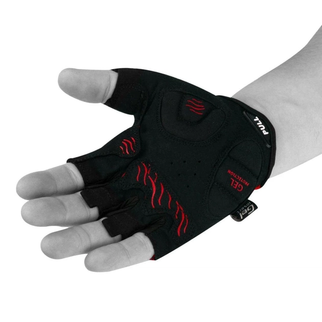 Велорукавиці PowerPlay 5013 Red L (5013D_L_Red) - зображення 4