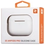 Чохол для навушників 2E для Apple AirPods Pro Pure Color Silicone 2.5 мм White (2E-PODSPR-IBPCS-2.5-WT) - зменшене зображення 4