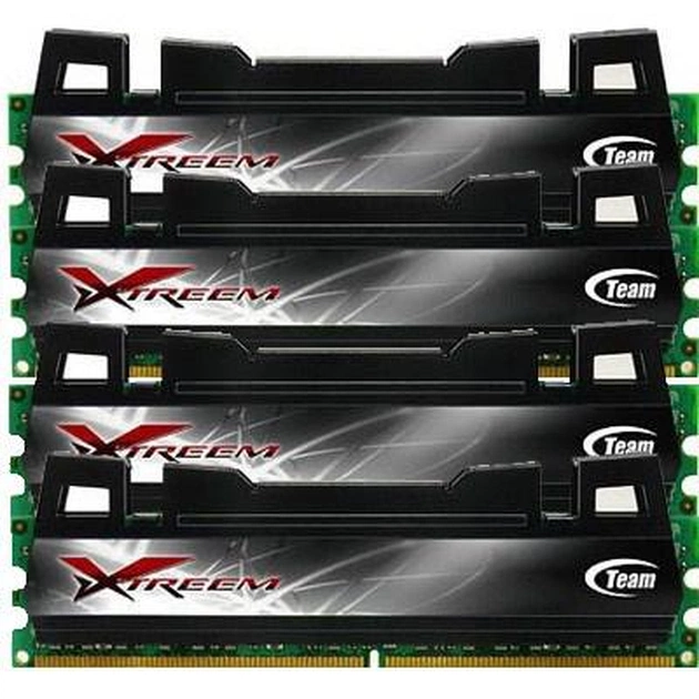 Модуль пам'яті для комп'ютера DDR3 32GB (4x8GB) 2400 MHz Team (TXD332G2400HC10QQC01) - изображение 1