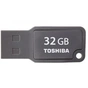 USB флеш накопичувач Toshiba 32GB Mikawa Gray USB 2.0 (THN-U201G0320M4) - зменшене зображення 1