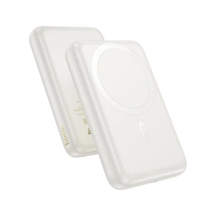 Батарея універсальна HOCO 10000mAh Grace PD/20W Magnetic White (J141 / 714985) зображення 1