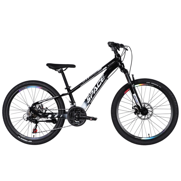 Велосипед Space 24" MERCURY DD FR рама-11" AL 2026 чорно-білий (OPS-SP-24-064) - изображение 1