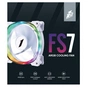 Кулер до корпусу 1stPlayer FS7 White (FS7-WH-1IN1) - зменшене зображення 9