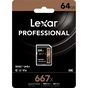 Карта пам'яті Lexar 64GB SDXC class 10 UHS-I U3 V30 667x Professional (LSD0667064G-BNNNG) - зменшене зображення 3