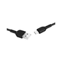 Дата кабель USB 2.0 AM to USB-C 2.0m 3A X20 black HOCO (6957531068907) - зменшене зображення 3
