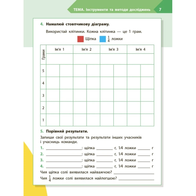 Робочий зошит STEM-старт. Дослідження. Хімічна наука. 4 клас Ранок (9786170990860) - picture 6