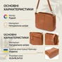 Сумка Vintage З натуральної шкіри Руда (22975) - зменшене зображення 4