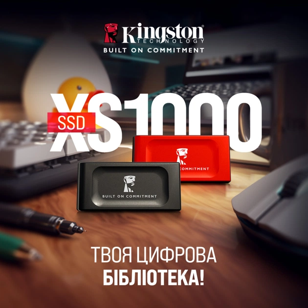 Накопичувач SSD USB Type-C 1TB XS1000 Kingston (SXS1000R/1000GA) - picture 4
