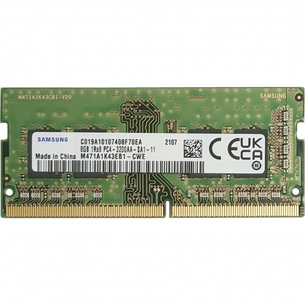 Модуль пам'яті для ноутбука SoDIMM DDR4 8GB 3200 MHz Samsung (M471A1K43EB1-CWE) зображення 1