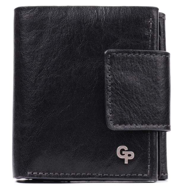 Гаманець Grande Pelle З натуральної шкіри Чорний (22573) - зображення 10