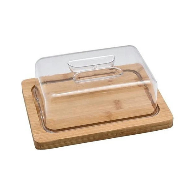 Маслянка кухонна Ardesto Midori, 20х15х7.5см, бамбук, пластик (AR0919) - picture 1