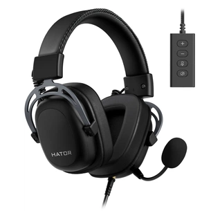 Навушники Hator Hypergang 2 USB 7.1 Titanium Edition (HTA-945) зображення 1