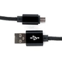Дата кабель USB 2.0 AM to Micro 5P 1.0m black Dengos (NTK-M-MT-BLACK) - зменшене зображення 2