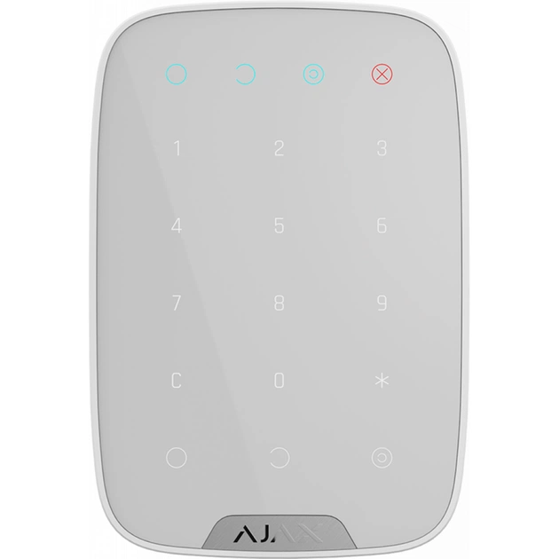 Клавиатура к охранной системе Ajax KeyPad white - изображение 1