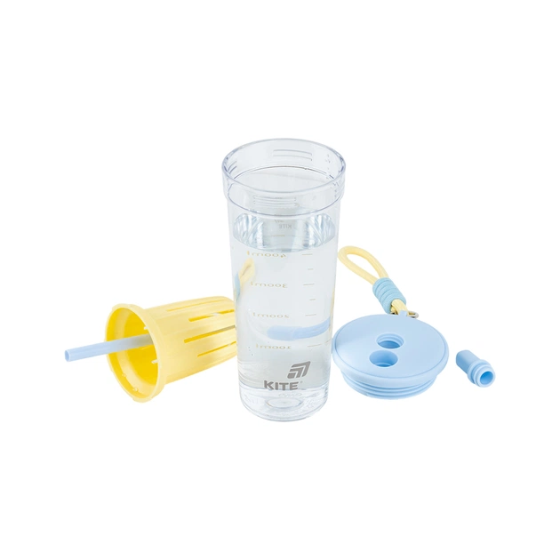 Пляшка для води Kite 650 мл, жовто-блакитний (K25-1219-3) - picture 5