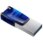 USB флеш накопичувач Apacer 32GB AH179 Blue USB 3.1 OTG (AP32GAH179U-1) - зменшене зображення 2