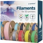 Пластик для 3D-принтера Gembird ABS, 1.75 мм, 1kg, white (3DP-ABS1.75-01-W) - зменшене зображення 3
