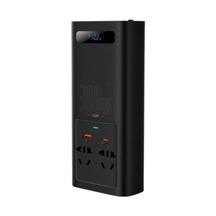 Автомобільний інвертор 12V/220V 500W IGBT Baseus In-car Inverter Baseus (CGNB010101) зображення 1