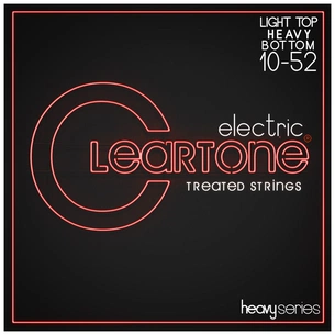 Струни для гітари Cleartone Electric Heavy Series LTHB (10-52) (9520) зображення 1