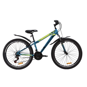 Велосипед Discovery 26" TREK AM DD рама-13" St 2020 малахітовий із жовтим (OPS-DIS-26-270) зображення 1