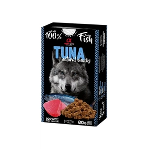 Ласощі для собак Alpha Spirit Dog Tuna Natural Snacks 80 г (8436586311889) зображення 1