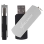 USB флеш накопичувач eXceleram 32GB P2 Series Silver/Black USB 2.0 (EXP2U2SIB32) - зменшене зображення 4