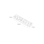 Форма для шоколаду Silikomart Goccia B 120x25 h16 мм 8 шт (CH009) - зменшене зображення 3