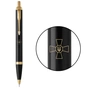 Ручка кулькова Parker IM 17 ARMY Black GT BP Емблема ЗСУ (22032_W001y) - уменьшенное изображение 1