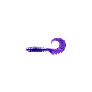 Силікон рибальський FishUP Fancy Grub 2" 060 - Dark Violet/Павлина&Silver (10шт/уп) (1864.03.21) зображення 1