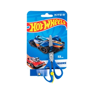 Ножиці Kite дитячі з пружиною Hot Wheels 13 см (HW24-129) изображение 1