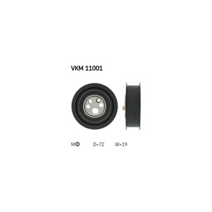 Ролик натягувача ременя SKF VKM 11001 зображення 1