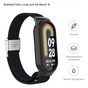 Ремінець до фітнес браслета Armorstandart Braided Solo Loop для Xiaomi Mi Band 8 Black (ARM69925) - зменшене зображення 3