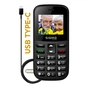 Мобільний телефон Sigma Comfort 50 EASY TYPE-C Black (4827798585214) - зменшене зображення 2