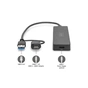 Концентратор Digitus USB-C + USB-A to 4xUSB-A 0.2m black (DA-70235) - зменшене зображення 2