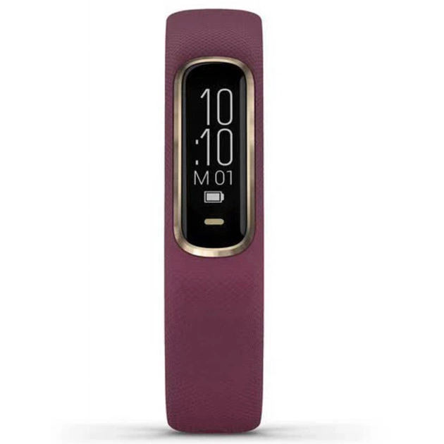 Фітнес браслет Garmin vivosmart 4, Merlot/Rose Gold, S/M (010-01995-21) - picture 2