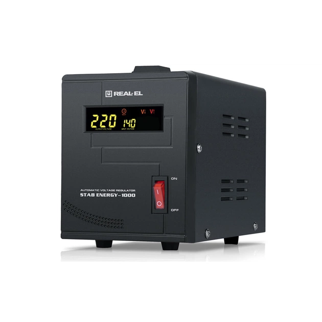 Стабілізатор REAL-EL STAB ENERGY-1000 (EL122400012) - picture 1