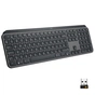 Клавіатура Logitech MX Keys Advanced Wireless Illuminated UA Graphite (920-009415) - зменшене зображення 1
