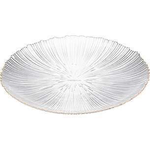 Тарілка Ardesto Mallow, 21см, скло, прозорий (AR5012) зображення 1