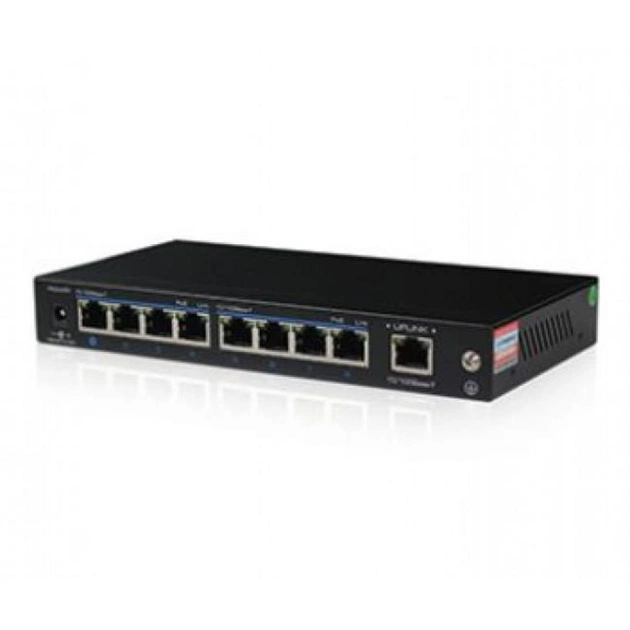 Комутатор мережевий Utepo UTP1-SW0801-SP60-4P - зображення 1