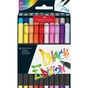 Фломастеры Faber-Castell кисточки Black Edition, 20 цветов (32356) - уменьшенное изображение 1