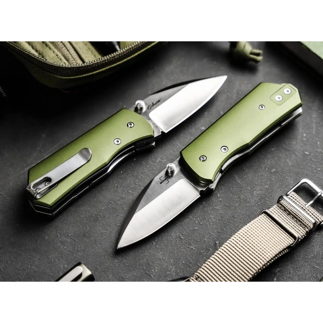 Ніж Boker Plus Lefti Green (01BP0006) - picture 5