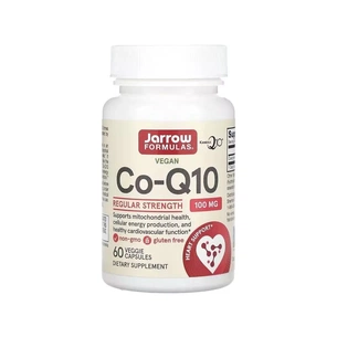 Витаминно-минеральный комплекс Jarrow Formulas Коэнзим Q10, 100 мг, Co-Q10, 60 вегетарианских капсул (JRW-06003) изображение 1