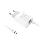 Зарядний пристрій HOCO C80A Rapido 1xUSB-C PD20W + 1xUSB QC3.0 + cable USB-C to USB-C White (6931474740533) - зменшене зображення 3