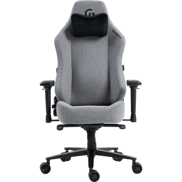 Крісло ігрове GamePro GC775G Fabric Grey (GC775G) - зображення 1